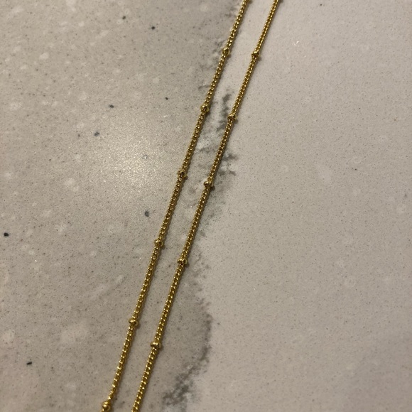 Gorjana long gold necklace - Picture 4 of 5